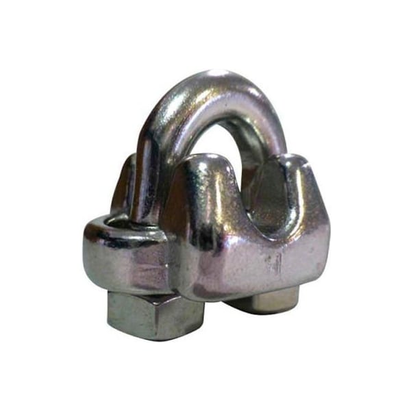 Advantage Sales & Supply Advantage Stainless Steel Wire Rope Clip SWRC312P6 - 5/16" Diameter - Pack of 6 SWRC312P6 - main
